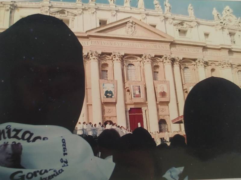 Canonisation à rome