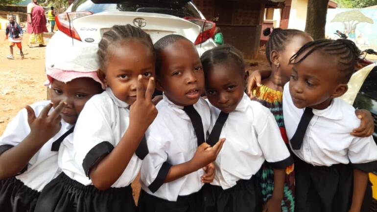 Rentrée scolaire à BANGUI